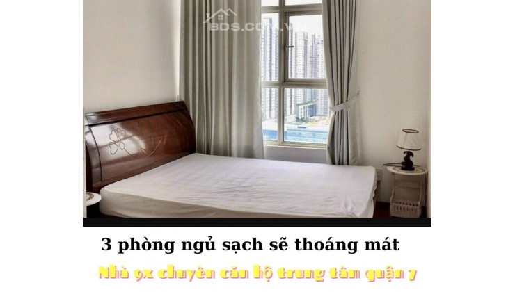 Cho thuê căn hộ 3 phòng ngủ Him Lam quận 7 chung cư Hoàng Anh Thanh Bình